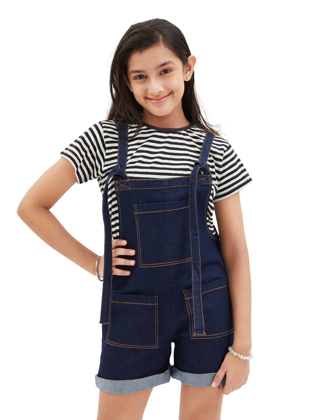 Olele® Firangi Romper - Denim