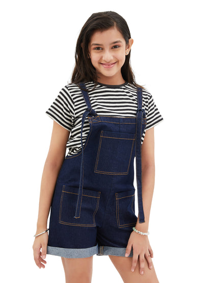 Olele® Firangi Romper - Denim