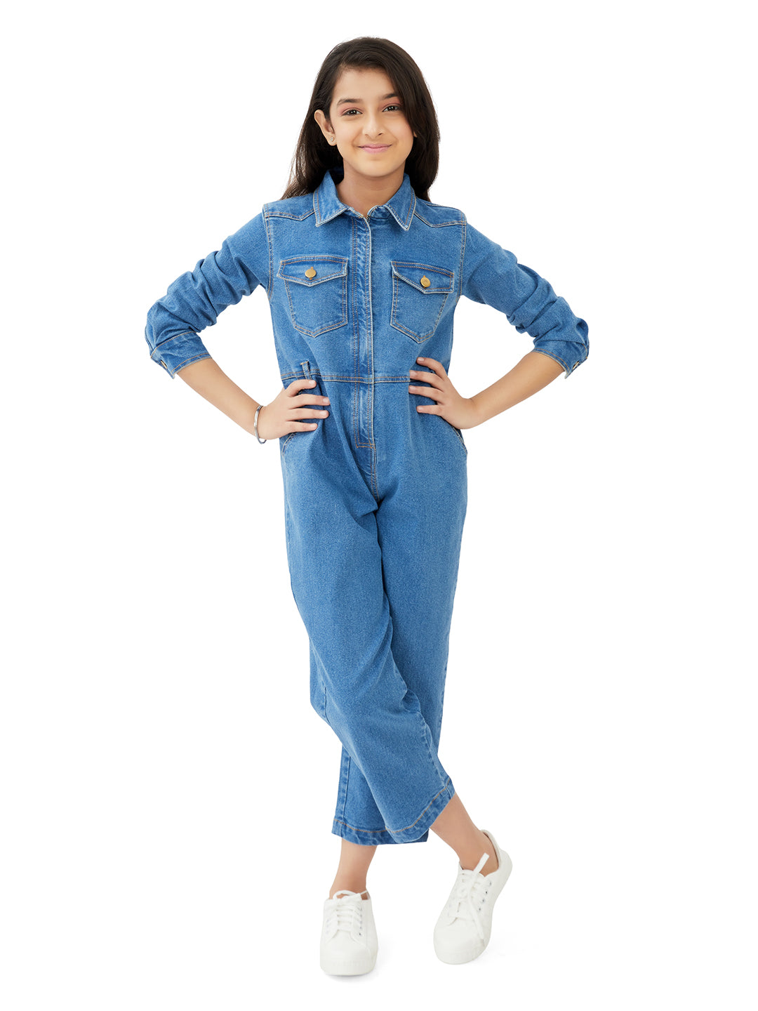 Ladies denim boiler suit online