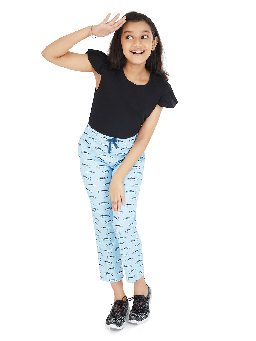 Olele® Girls Loungewear Fish Print