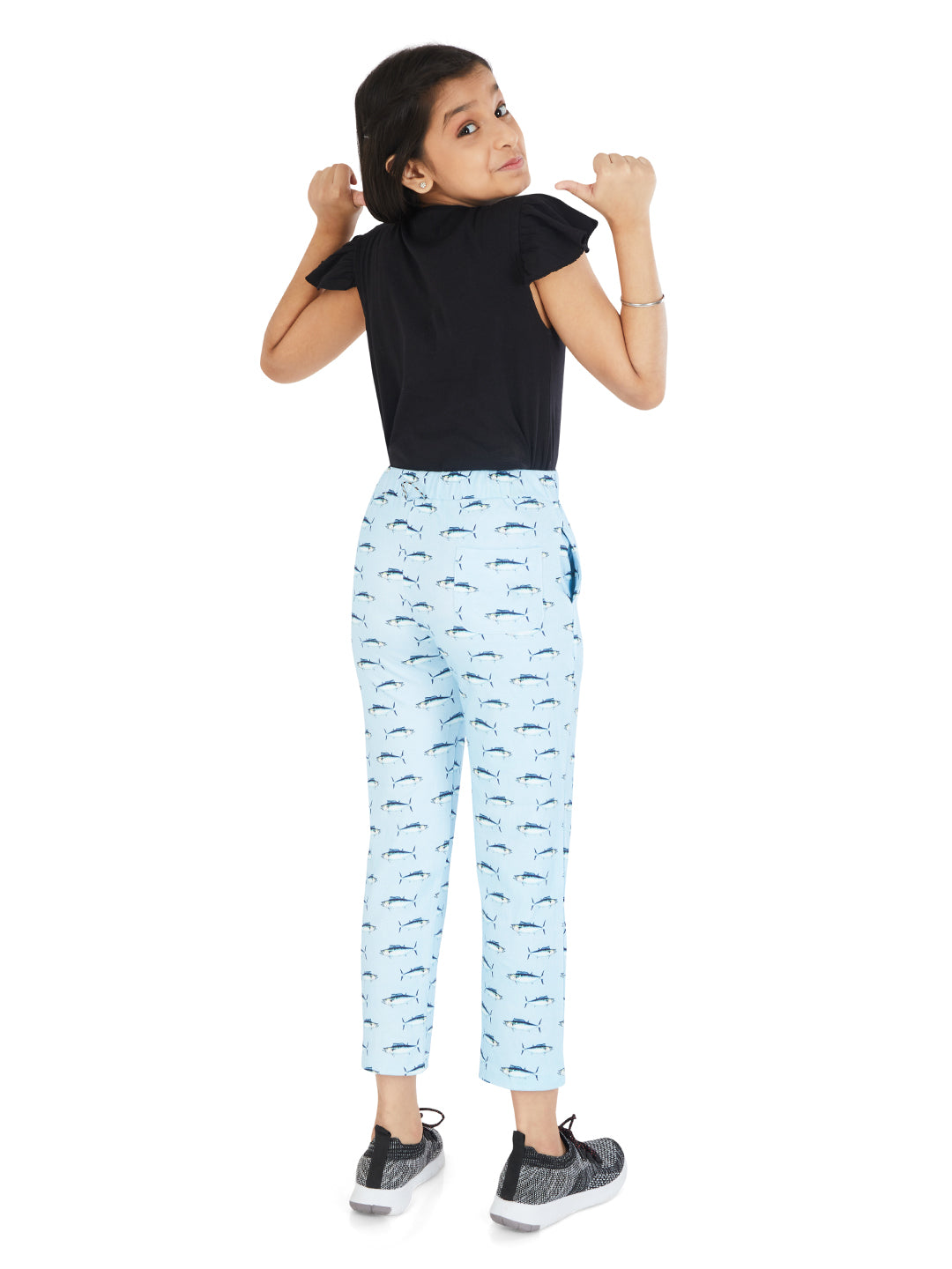 Olele® Girls Loungewear Fish Print